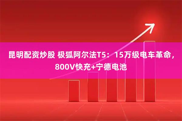 昆明配资炒股 极狐阿尔法T5:15万级电车革命,800V快充+宁德电池